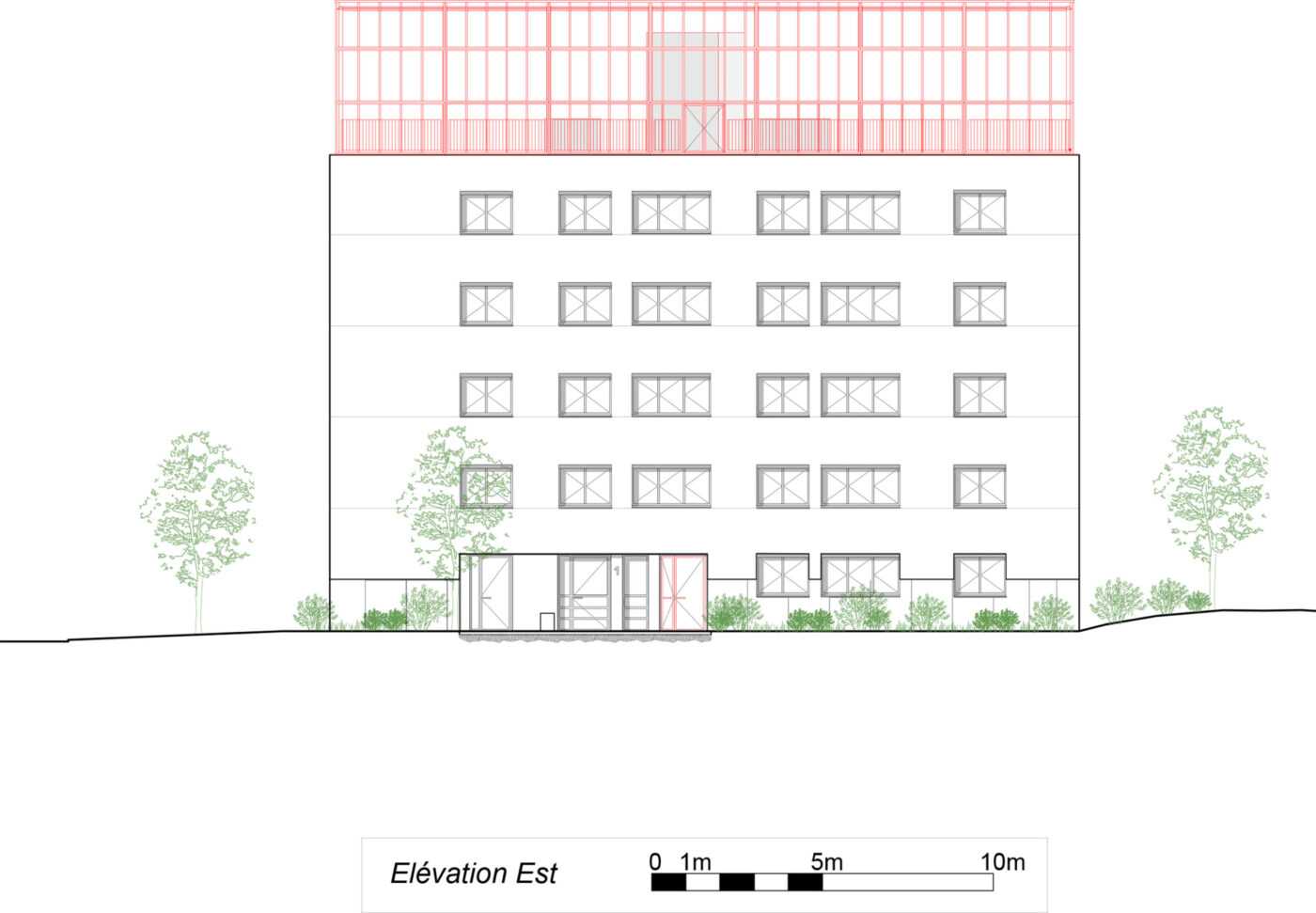 A4 H -Elevation Est