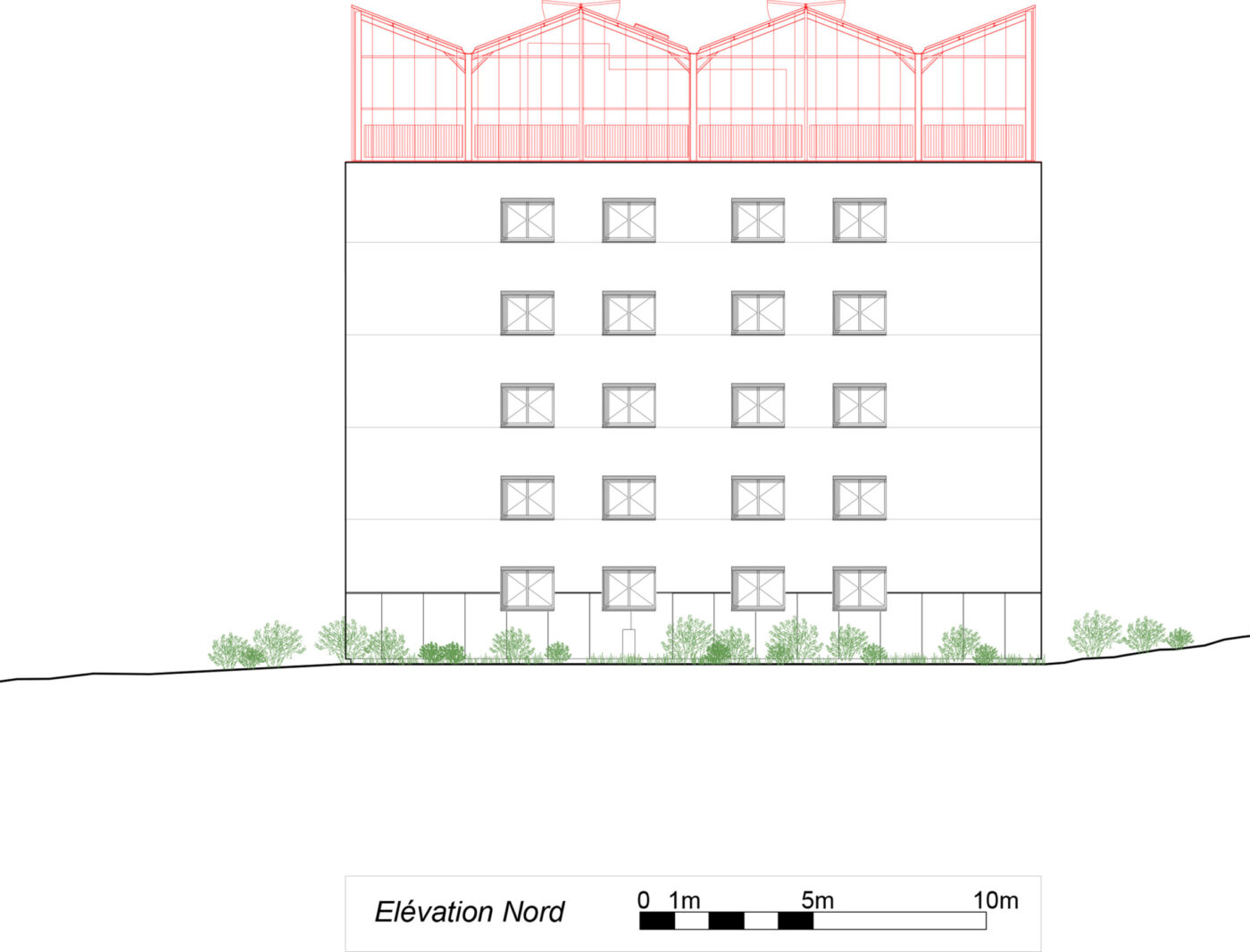 A4 H -Elevation Nord