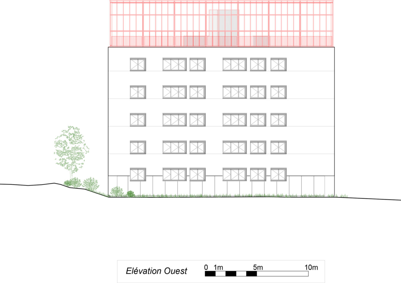 A4 H -Elevation Ouest