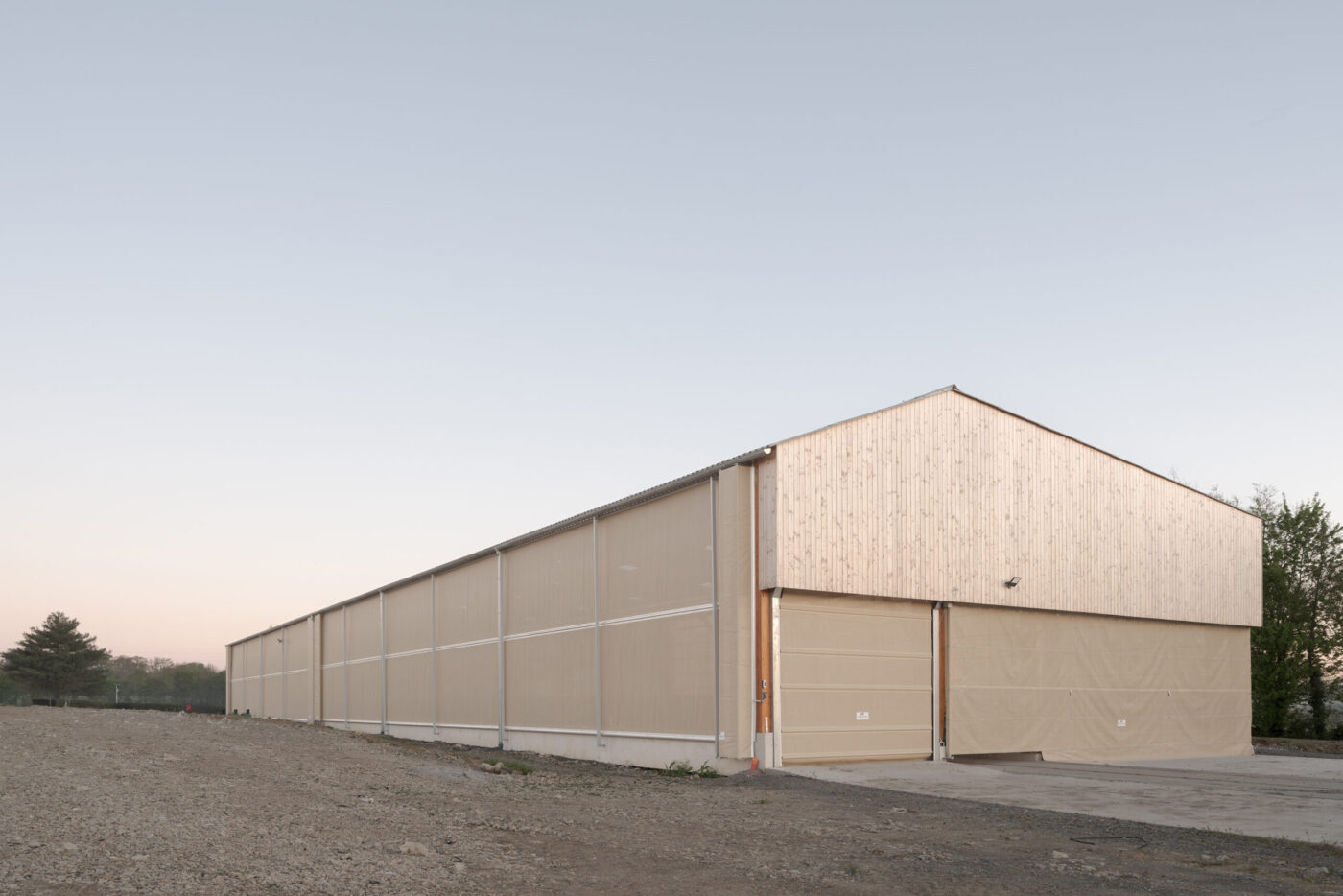 Bâtiment élevage bovin, Claas architectes