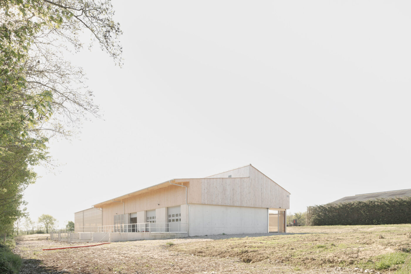Bâtiment élevage bovin, Claas architectes