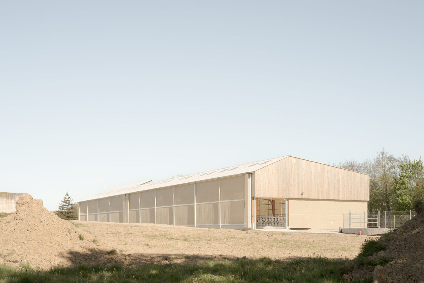 Bâtiment élevage bovin, Claas architectes