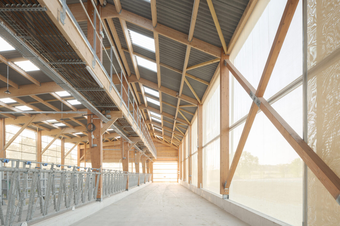 Bâtiment élevage bovin, Claas architectes