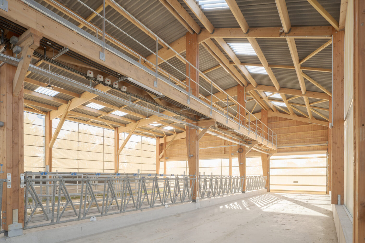 Bâtiment élevage bovin, Claas architectes