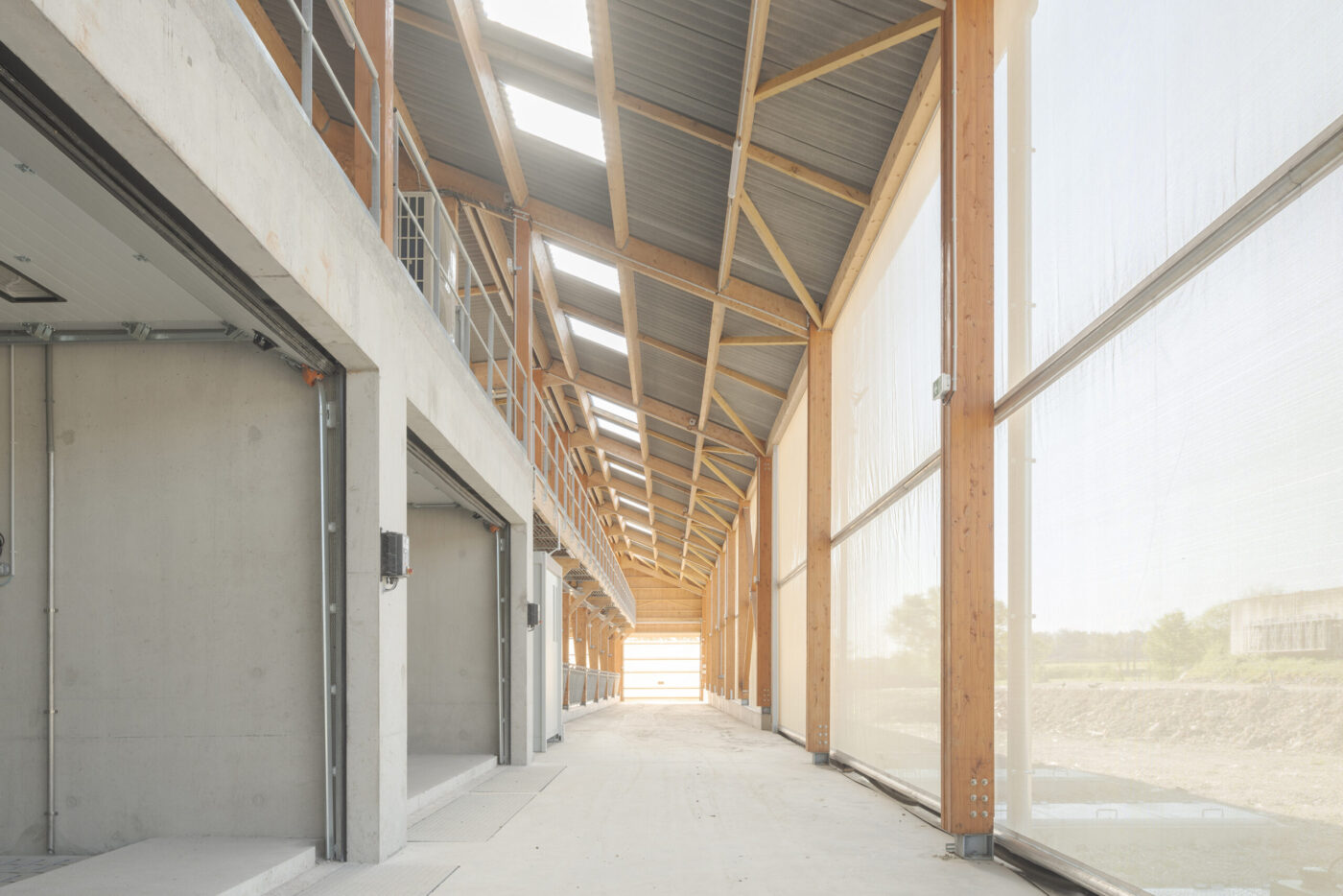 Bâtiment élevage bovin, Claas architectes