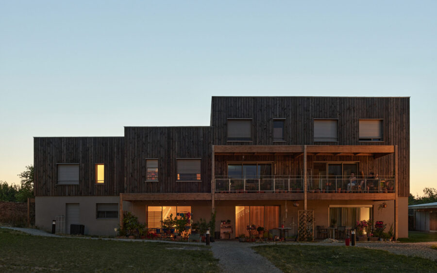 Hameau Marvingt, construction de 33 logements participatifs bas carbone.