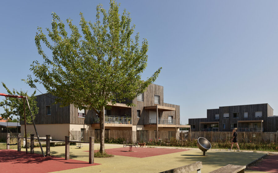 Hameau Marvingt, construction de 33 logements participatifs bas carbone.
