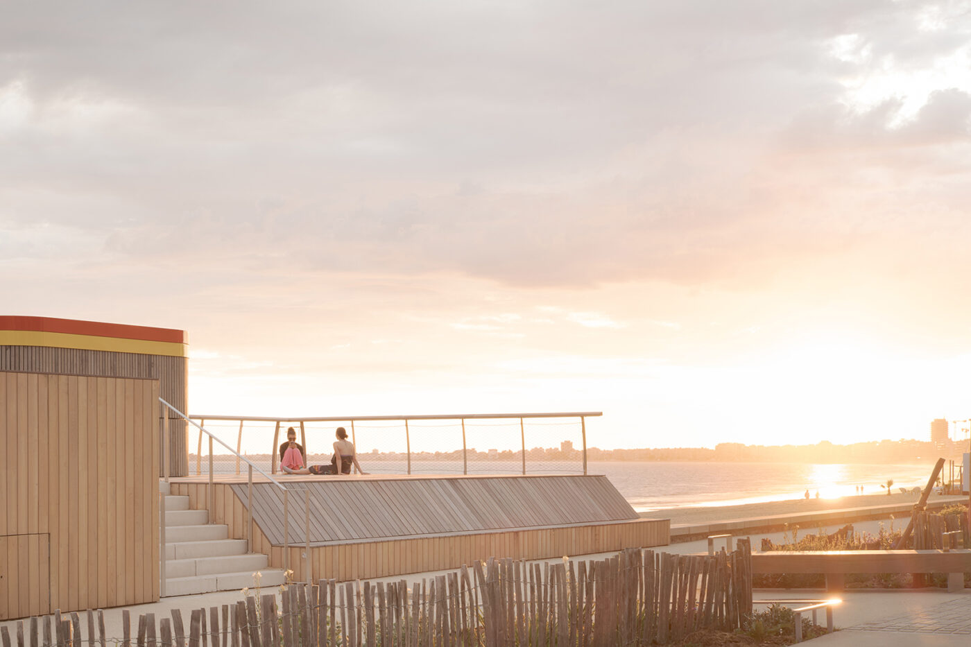 Postes de secours à Pornichet, Claas Architectes
