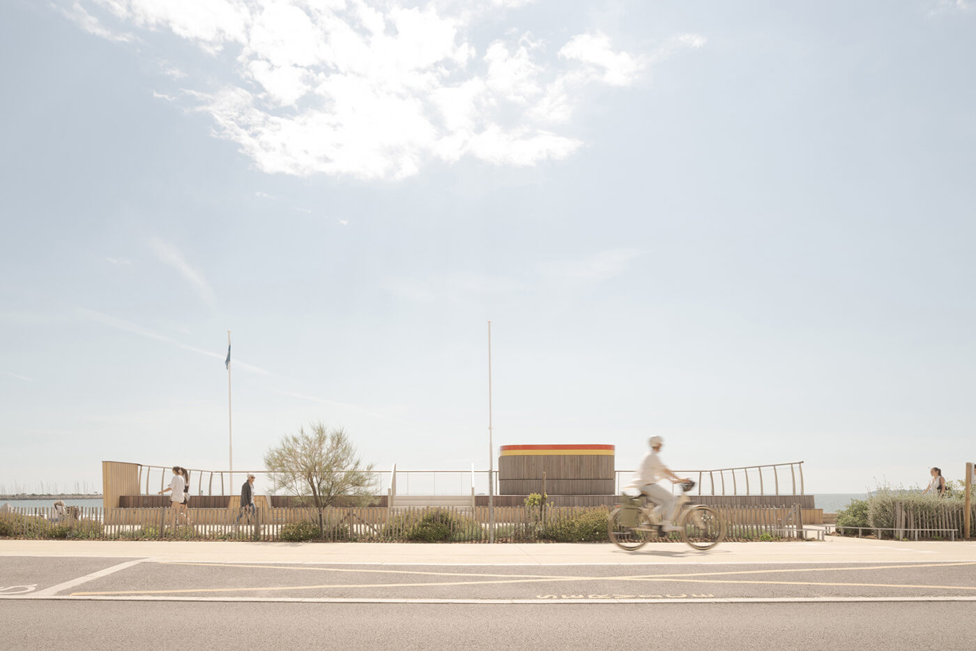 Postes de secours à Pornichet, Claas Architectes