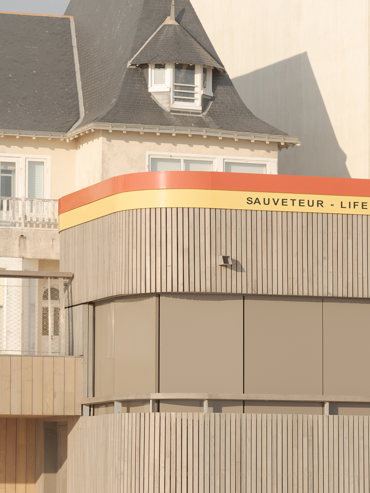 Postes de secours à Pornichet, Claas Architectes