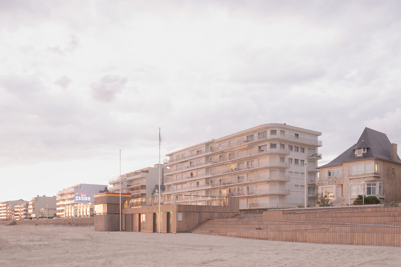 Postes de secours à Pornichet, Claas Architectes